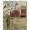 "Harbingers of Spring" by Billy Jacobs; Printed Wall Art on a Wood Picket Fence