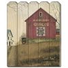 "Quilt Barn" by Billy Jacobs; Printed Wall Art on a Wood Picket Fence