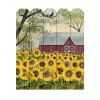 "Sunshine" By Artisan Billy Jacobs; Printed on Wooden Picket Fence Wall Art