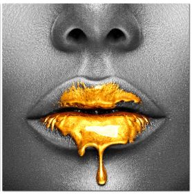 Oppidan Home &quot;Lips of Honey&quot; Acrylic Wall Art (40&quot;H X 40&quot;W)