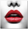 Oppidan Home &quot;Red Lips&quot; Acrylic Wall Art (40&quot;H X 40&quot;W)