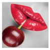 Oppidan Home &quot;Cherry Lips&quot; Acrylic Wall Art (40&quot;H X 40&quot;W)