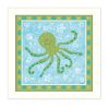 "Beetle and Bob Baby Squid" By Annie LaPoint; Printed Wall Art; Ready To Hang Framed Poster; White Frame