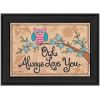 "Owl Always Love You" By Annie LaPoint; Printed Wall Art; Ready To Hang Framed Poster; Black Frame