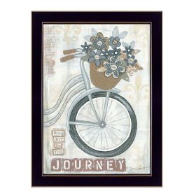 "Journey" By Annie LaPoint; Printed Wall Art; Ready To Hang Framed Poster; Black Frame