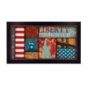 "Liberty" By Dee Dee; Printed Wall Art; Ready To Hang Framed Poster; Black Frame