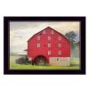 "Willow Grove Mill" By Lori Deiter; Printed Wall Art; Ready To Hang Framed Poster; Black Frame