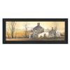 "A New Day" By John Rossini; Printed Wall Art; Ready To Hang Framed Poster; Black Frame