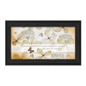 "Faith Sees" By Robin-Lee Vieira; Printed Wall Art; Ready To Hang Framed Poster; Black Frame