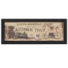 "Antique Toys" By Pam Britton; Printed Wall Art; Ready To Hang Framed Poster; Black Frame