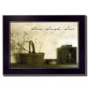 "Live; Laugh and Love" By Billy Jacobs; Printed Wall Art; Ready To Hang Framed Poster; Black Frame