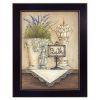 "Bath" By Mary June; Printed Wall Art; Ready To Hang Framed Poster; Black Frame