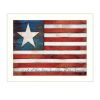 "Land of the Free" By Marla Rae; Printed Wall Art; Ready To Hang Framed Poster; White Frame