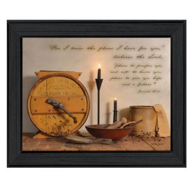 "The Plans I have for You" By Billy Jacobs; Printed Wall Art; Ready To Hang Framed Poster; Black Frame