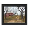 "The Old Dirt Road" By Billy Jacobs; Printed Wall Art; Ready To Hang Framed Poster; Black Frame