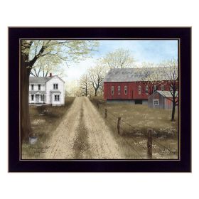 "Warm Spring Day" By Billy Jacobs; Printed Wall Art; Ready To Hang Framed Poster; Black Frame