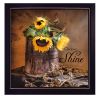 "Choose to Shine" By Robin-Lee Vieira; Printed Wall Art; Ready To Hang Framed Poster; Black Frame