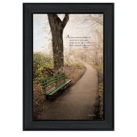 "Through the Mist" By Robin-Lee Vieira; Printed Wall Art; Ready To Hang Framed Poster; Black Frame