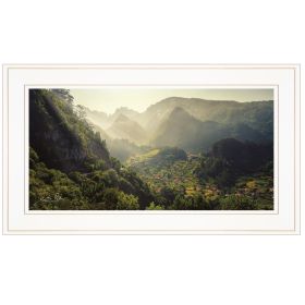 "Land of the Hobbits" Martin Podt; Ready to Hang Framed Print; White Frame