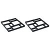 Pavement Molds 2 pcs 19.8"x19.8"x1.7" Plastic