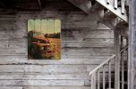 "Welcome to the Country" by Anthony Smith; Printed Wall Art on a Wood Picket Fence