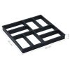 Pavement Molds 2 pcs 15.7"x15.7"x1.6" Plastic