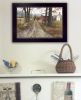 "The Road Home" By Billy Jacobs; Printed Wall Art; Ready To Hang Framed Poster; Black Frame