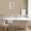 "Wash your Hands" By Debbie DeWitt; Printed Wall Art; Ready To Hang Framed Poster; Beige Frame