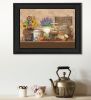 "Antique Kitchen" By Ed Wargo; Printed Wall Art; Ready To Hang Framed Poster; Black Frame