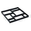 Pavement Molds 2 pcs 19.8"x19.8"x1.7" Plastic