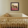 "Henry the Horse" by Bonnie Mohr; Ready to Hang Framed Print; Black Frame