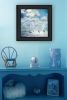 "Sailing White Waters" by Bluebird Barn Group; Ready to Hang Framed Print; Black Frame