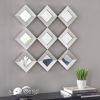 Masada Mirrored Squares Wall Sculpture