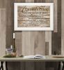 "A Farmer's Prayer" by Cindy Jacobs; Ready to Hang Framed Print; White Frame