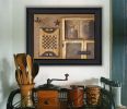 "Country Treasures" By Pam Britton; Printed Wall Art; Ready To Hang Framed Poster; Black Frame