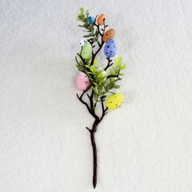 Foam Simulation Fruit Branch Fake Flower Ornaments Living Room Decoration (Option: Mixed color with leaves)