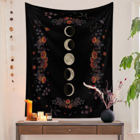 European Retro Mushroom Hanging Cloth Plant Homestay Tapestry (Option: K-95X75CMStar light)