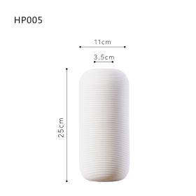 Simple Modern Ceramic Vase Decorations (Option: HP005)