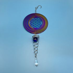 15cm Colorful Lucky Tree Wind Chimes (Option: O-15CM Diameter)