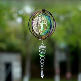 15cm Colorful Lucky Tree Wind Chimes (Option: A-15CM Diameter)