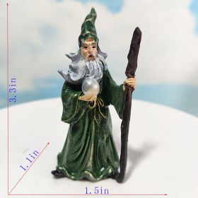 Doll Character Decorations Magic Wizards And Witches (Option: Wizard Single Box)