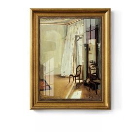 Light Luxury Decoration Painting European American Classical Oil Painting (Option: A Style-25 30cm Gold Frame Glass)