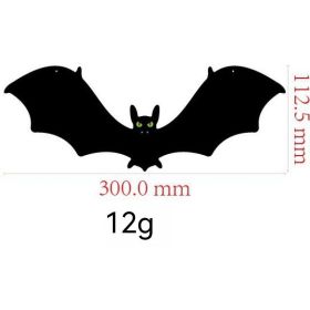 Outdoor Halloween Bat Wall Decoration (Option: One Bat In The Middle)