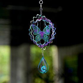 15cm Colorful Lucky Tree Wind Chimes (Option: L-15CM Diameter)