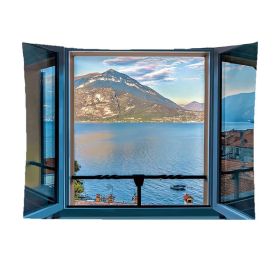 False Window Window Scenery Background Cloth (Option: Limited bay-150x200cm)