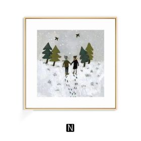 Warm Nordic Art Wall Decoration Painting (Option: N-30 Ã— 30cm)