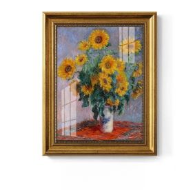 Light Luxury Decoration Painting European American Classical Oil Painting (Option: Q Style-40 50cm Gold Frame Glass)