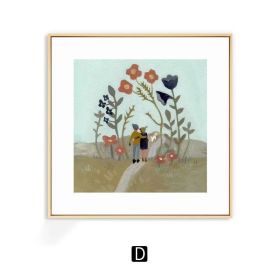 Warm Nordic Art Wall Decoration Painting (Option: D Style-30 Ã— 30cm)