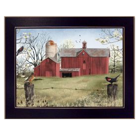 "Harbingers of Spring" By Billy Jacobs; Printed Wall Art; Ready To Hang Framed Poster; Black Frame (Color: as Pic)