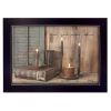 "Let your Light Shine" By Billy Jacobs; Printed Wall Art; Ready To Hang Framed Poster; Black Frame